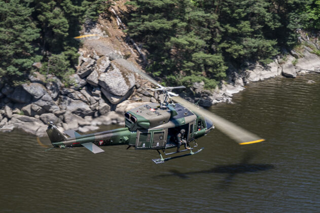 AB-212 bei der &Uuml;bung &bdquo;Waldviertel 2025&ldquo; &ndash; &copy;Bundesheer/Kulec