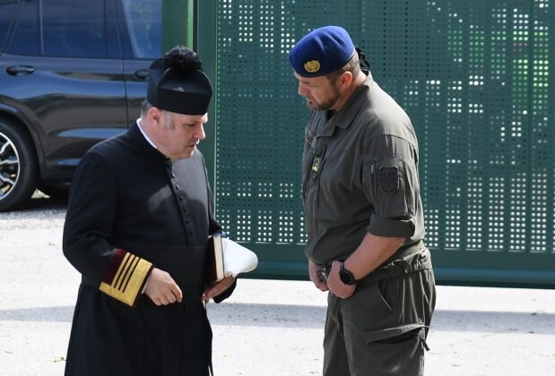 Milit&auml;rhundetaufe in Kaisersteinbruch &ndash; &copy;Patrick Huber