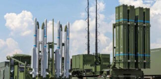 Schweden beschafft Iris-T SLM über Sky Shield Initiative Iris-T SLM und Iris-T SLS – ©Diehl Defence