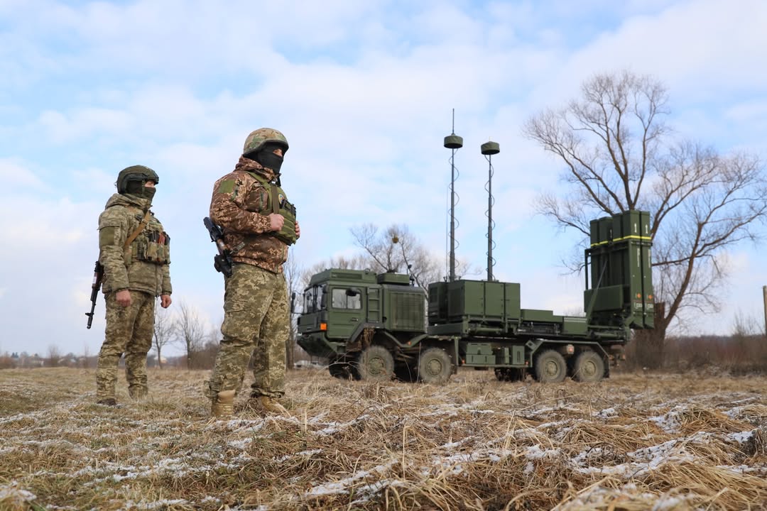 Iris-T SLM in service with the Ukrainian army - ©Ukraine MoD Iris-T SLM in service with the Ukrainian army - ©Ukraine MoD