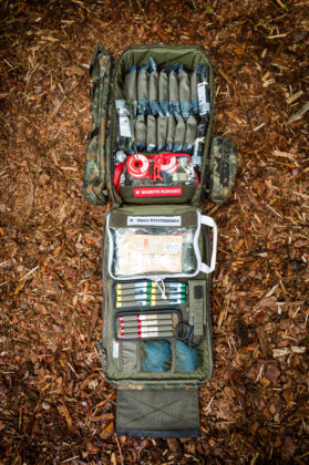 Der Multipack 30 von Delta Tactical Medic in der Konfiguration als MASCAL Response Pack. &copy;Sebastian Freiler