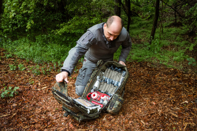 Der Multipack 30 von Delta Tactical Medic in der Konfiguration als MASCAL Response Pack. &copy;Sebastian Freiler