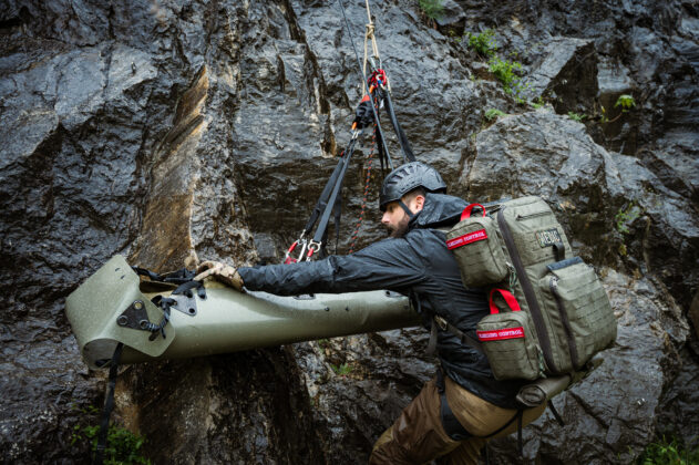 Der Multipack 30 in der &Uuml;bung mit Johannes Kouba von Critical Knowledge. &copy;Sebastian Freiler