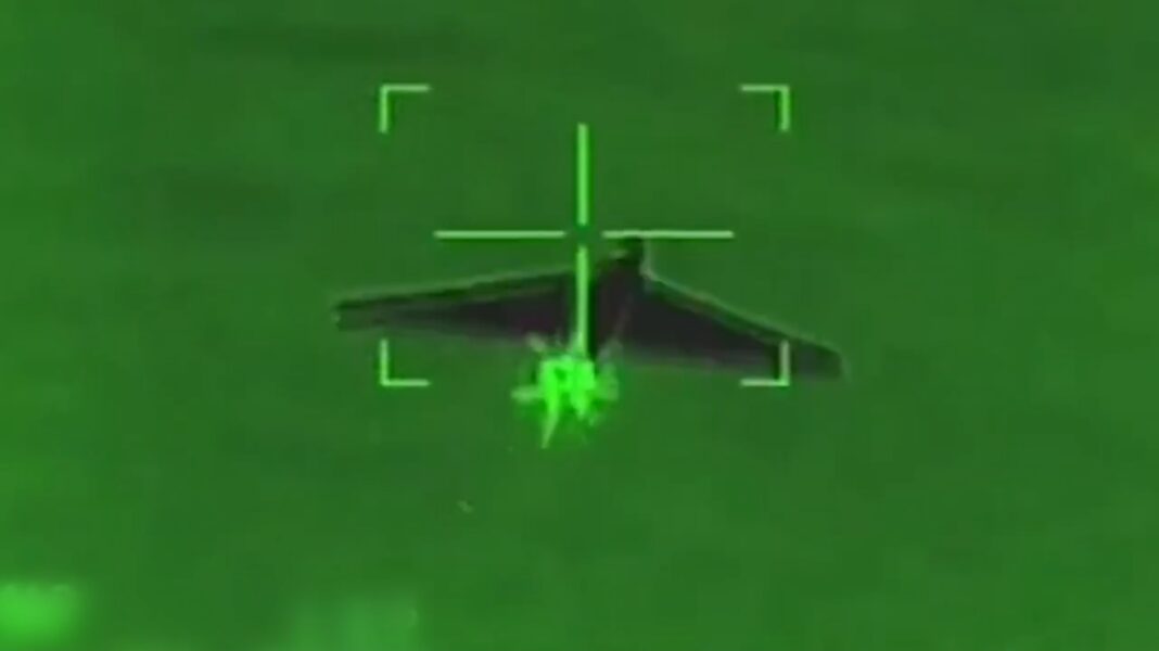 Shahed-Drohne im Visier – ©Archiv