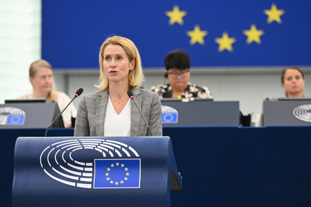EU-Außenbeauftragte Katja Kallas – ©EP/Creutz