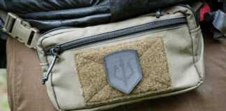 Ranger bonus: First aid solutions from Black Trident Black Trident Fanny Pack Sandstorm. Mehr dazu im Ranger Magazin #3. ©Sebastian Freiler