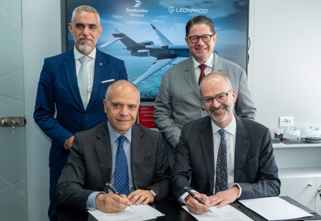 Leonardo und Bombardier unterzeichnen ein Memorandum of Understanding -©Leonardo