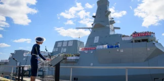 “HMS Glasgow”: New Royal Navy frigate christened Die Fregatte HMS Glasgow wurde von der Prinzessin von Wales getauft -