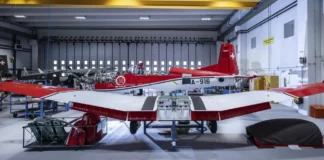 Pilatus & RUAG: Modernisierung der Schweizer PC-7 läuft auf Hochtouren Die Modernisierung der Schweizer PC-7 läuft auf Hochtouren -©RUAG