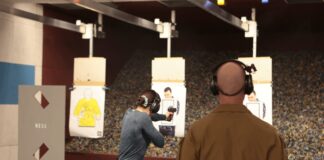 Course attendance: HESA Defense Shooting Pistol Module 4 Schießen in Seitwärtsbewegung in HESA-Modul 4. ©Militär Aktuell/Bendl