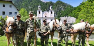 International horse pilgrimage: pilgrimage with tradition and meaning Die internationale Pferdewallfahrt fand auch heuer wieder statt -