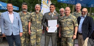 Jägerbataillon Wien 1 lud zum Deutschmeister-BBQ Deutschmeister-BBQ – ©Bundesheer/Leitner