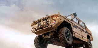 Defenture – the new “rally car” of the Hunting Command Der Defenture GRF im Einsatz