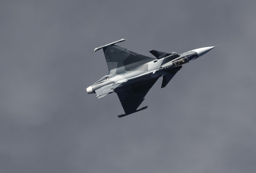 Gripen E-Kampfjet – ©Saab
