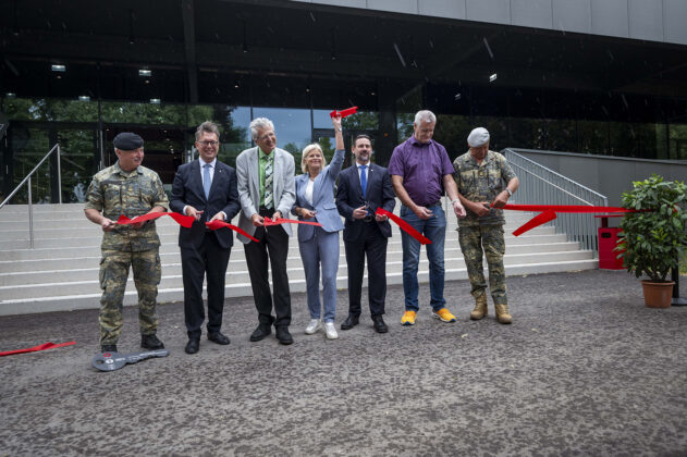 &Uuml;bergabe der neu errichteten Unterkunfts- und Wirtschaftsgeb&auml;ude in Wiener Neustadt &ndash; &copy;Bundesheer/Kulec