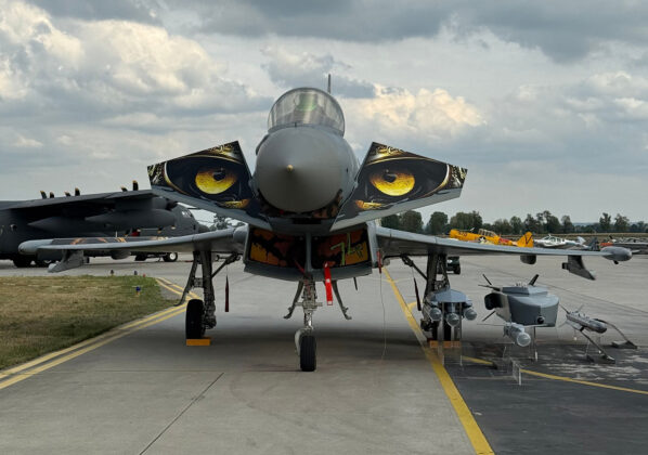 &bdquo;Castle Tiger&rdquo;-Eurofighter der Bundeswehr &ndash; &copy;Team Luftwaffe