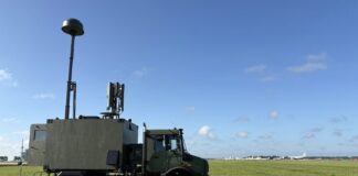 Aaronia-Experten schützten NATO-Gipfel Aartos Shelter Lösung auf Basis eines Mercedes-Benz Unimog – ©Aaronia