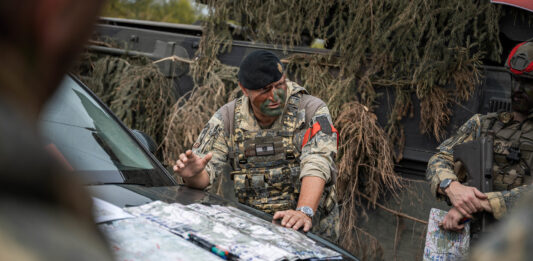 Soldat bei der Übung „Waldivertel 2025“ – ©Bundesheer/Zisser