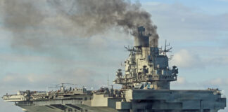 Russland verschrottet seinen einzigen Flugzeugträger Russischer Flugzeugträger „Admiral Kuznetsov“ – ©RIA