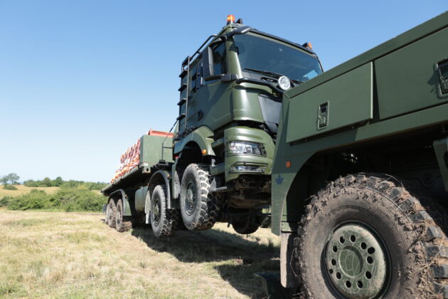 Ein kanadischer HX 8x8 von Rheinmetall bei den Rheinmetall Mobility Days 2025. ©Militär Aktuell/Bendl