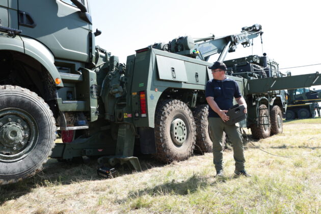 Ein kanadischer HX 8x8 von Rheinmetall bei den Rheinmetall Mobility Days 2025. ©Militär Aktuell/Bendl