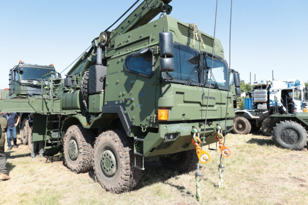 Ein kanadischer HX 8x8 von Rheinmetall bei den Rheinmetall Mobility Days 2025. ©Militär Aktuell/Bendl