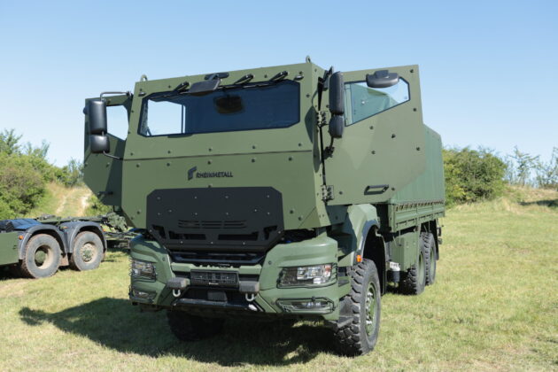 Der neue TGS-Mil Protected von RMMV bei der Erstpräsentation. ©Militär Aktuell/Bendl