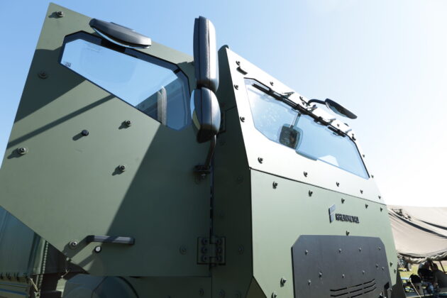 Der neue TGS-Mil Protected von RMMV bei der Erstpräsentation. ©Militär Aktuell/Bendl