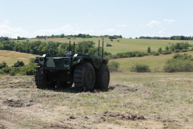 Die Vorführung des Mission Master CXT bei den Rheinmetall Mobility Days. ©Militär Aktuell/Bendl