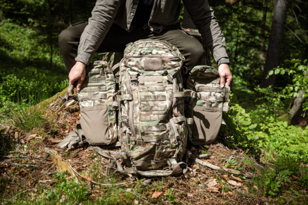 Setup: Eberlestock EMOD-Frame, Mission Medic Pack, Mission Load Panel, Emod Lid und Mission Wings. &copy;Sebastian Freiler