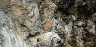 Ranger-Bonus: Eberlestock EMOD und Mission Medic Pack Johannes Kouba mit Eberlestock Mission Medic Pack und Lindnerhof Shikari-Belt und IFAK. ©Sebastian Freiler