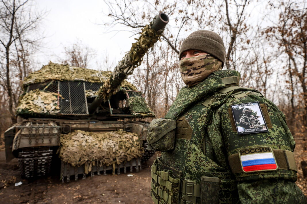 Russischer Soldat im Ukraine-Krieg – ©Imago