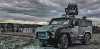 Czech Army receives mobile short-range air defense system from Saab RBS 70 NG auf Mars-Trägerfahrzeug – ©Saab