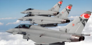 NATO deterrence: London wants to deliver Eurofighter to Turkey Eurofighter mit türkischen Hoheitszeichen – ©Anadolu
