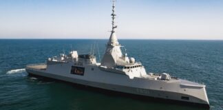 Greek intervention frigate picks up speed FDI-Fregatte „Kimon” der griechischen Marine – ©Naval Group