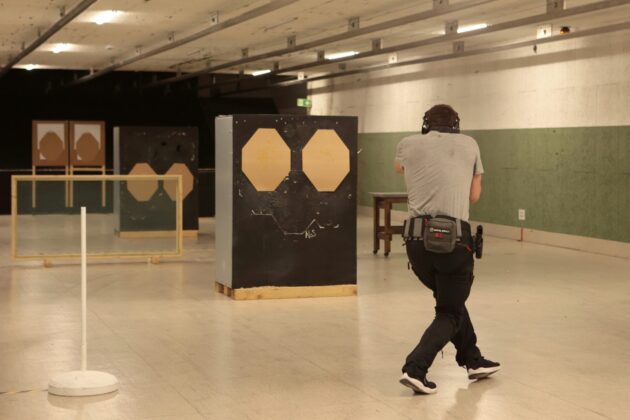 Martin Thaler beim Kursmodul 4 im Shootingpark Leobersdorf. &copy;Milit&auml;r Aktuell/Bendl