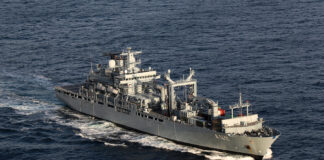 Einsatzgruppenversorger „Berlin” läuft zu Manöver „Atlantic Bear” aus Einsatzgruppenversorger „Berlin” – ©Bundeswehr