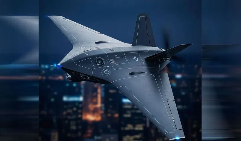 Dual-Stealth-Drohne – ©ndian Defence Research Wing Dual-Stealth-Drohne – ©ndian Defence Research Wing