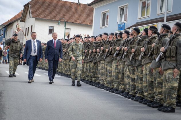 Angelobung in Aistersheim – ©Bundesheer/Unterbuchberger