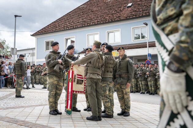 Angelobung in Aistersheim – ©Bundesheer/Unterbuchberger