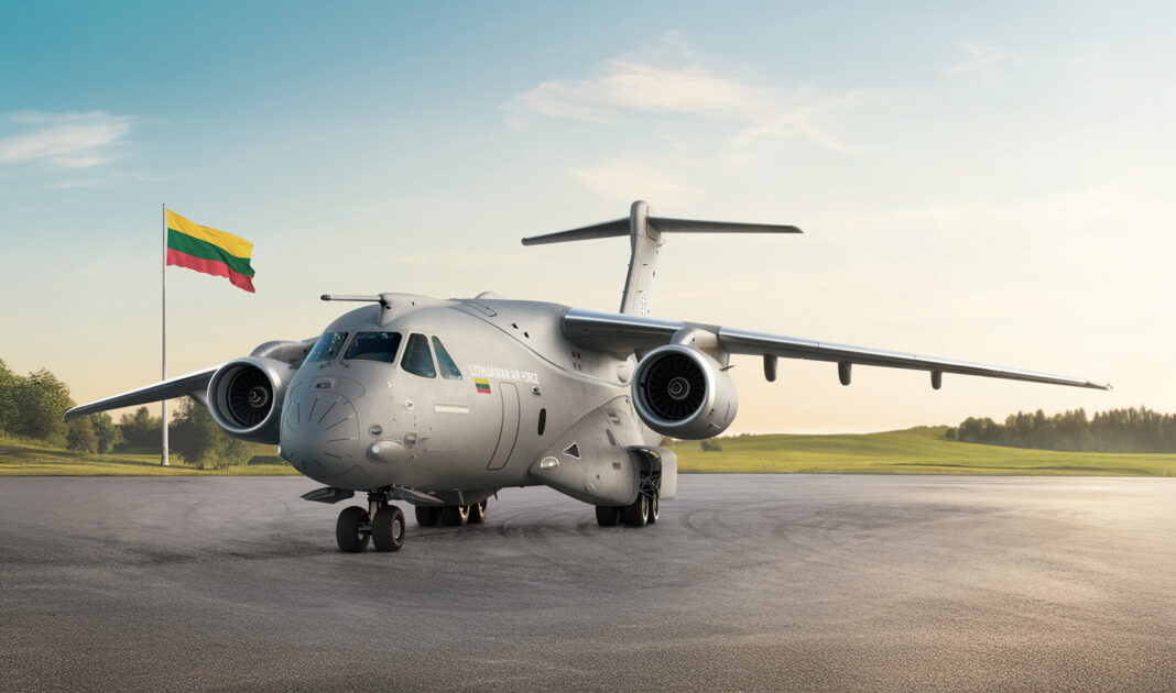 C-390M mit litauischen Hoheitszeichen – ©Embraer