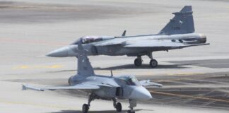 Erster Kampfeinsatz: Saab Gripen C/D nun offiziell „kampferprobt“ Gripen-Kampfjet der thailändischen Luftwaffe – ©Georg Mader