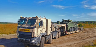 Belgische Armee kauft bei DAF weitere Sattelzüge Geschütztes Bergungsfahrzeug (PEVs) mit 8x8-Antriebsstrang – ©DAF