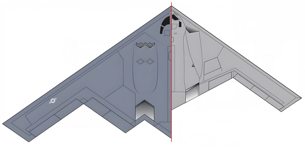 B-21 im Größenvergleich mit B2 – ©RAviation B-21 im Größenvergleich mit B2 – ©RAviation
