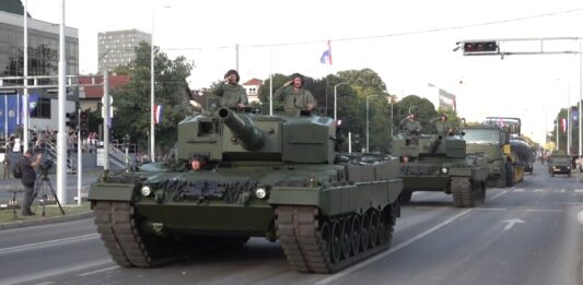 Kroatischer Leopard 2A4HRV – ©Kroatien MoD