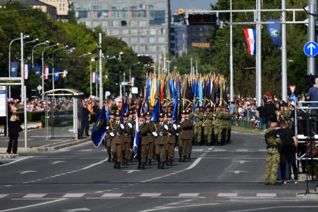 Milit&auml;rparade zum 30. Jahrestag der Operation &bdquo;Oluja&ldquo; &ndash; &copy;Kroatien MoD
