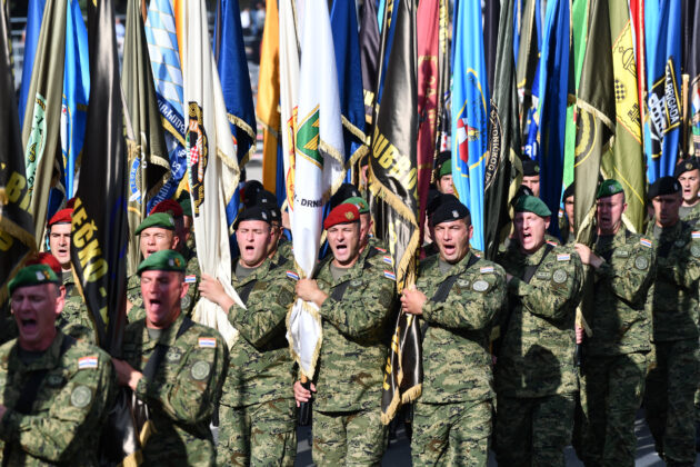 Milit&auml;rparade zum 30. Jahrestag der Operation &bdquo;Oluja&ldquo; &ndash; &copy;Kroatien MoD