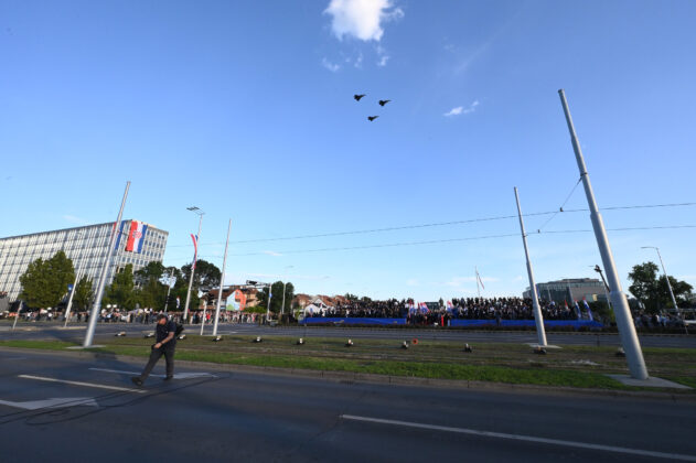 Milit&auml;rparade zum 30. Jahrestag der Operation &bdquo;Oluja&ldquo; &ndash; &copy;Kroatien MoD