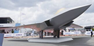 Dassault & Airbus: Ist das Projekt FCAS gescheitert? FCAS-Mock-up auf der Paris Air Show 2022 – ©Georg Mader