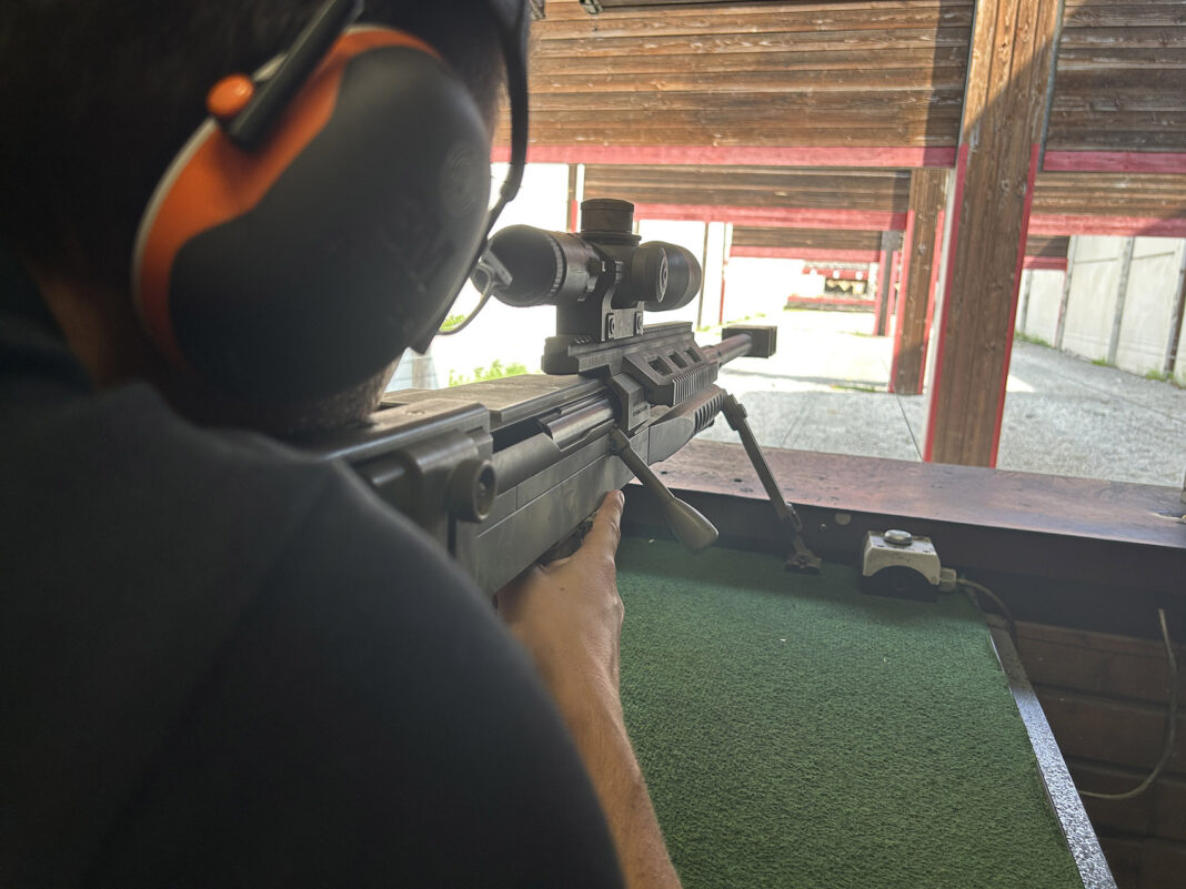 Schießen mit dem das Steyr HS .50 M1 – ©Militär Aktuell